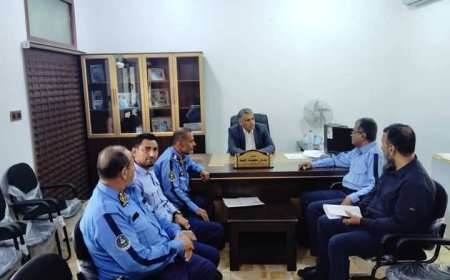 عدن: نائب محافظ عدن يزور إدارة شرطة السير ويوجه بتكثيف الجهود لتنفيذ الخطة الرمضانية