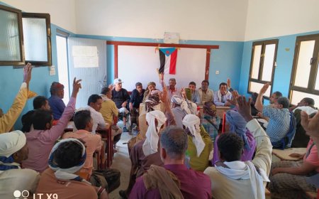 رئيس تنفيذية انتقالي خنفر يدشّن عمل اللجان المجتمعية في حي اللكيدة باتيس