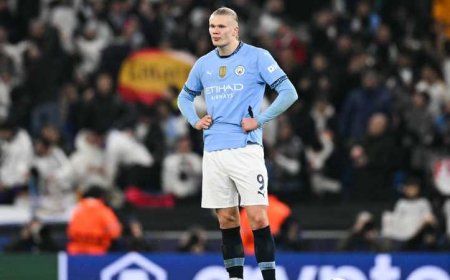 غوارديولا يشكك في جاهزية هالاند لمواجهة ليفربول