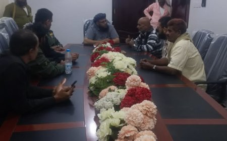 الصعو يلتقي مدير مديرية المضاربة راس العارة لبحث عدد من القضايا البيئية