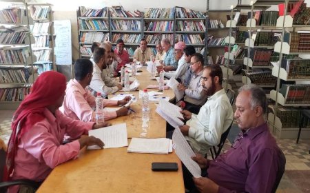 مجلس كلية الضالع الجامعية يعقد اجتماعه الدوري لشهر فبراير