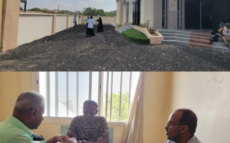 مكتب حماية البيئة بأبين ومؤسسة "أدابت-إن"  ينسقان مع إدارة الأمن العام ومركز أيوب الطبي لتنفيذ مبادرة تشجير واسعة