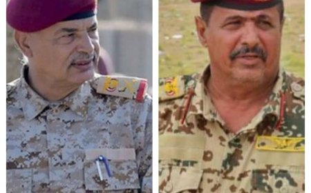 قائد محور ابين العملياتي في ذكرى استشهاد اللواء الركن احمد سيف اليافعي
