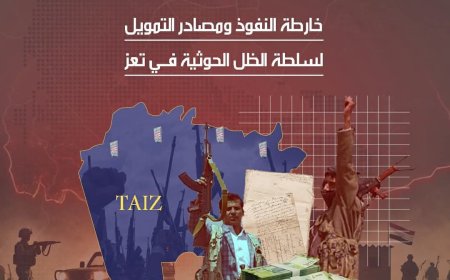 تحقيق صحفي استقصائي يكشف عن الهيكل القيادي للحوثيين وحجم الموارد المنهوبة في محافظة تعز