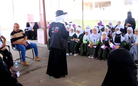 مؤسسة لنا للتنمية تنظم حملة توعية حول مخاطر الابتزاز الإلكتروني في عدن