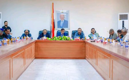 برئاسة المحافظ بن الوزير.. المكتب التنفيذي يعقد دورة استثنائية لإقرار مشروع الموازنة العامة للعام 2025م