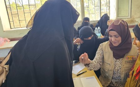اللجنة الوطنية للتحقيق تنفذ نزولا مكثفا إلى قرى في مديرية حيفان بتعز وتوثق (340) واقعة انتهاك