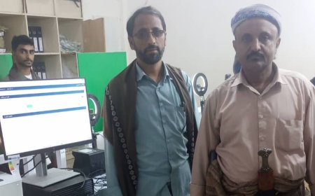 مدير تربية ميفعة شبوة يلتقي مديري الشرطة والأحوال المدنية بالمديرية