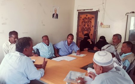 تنظيمية انتقالي أبين تناقش سبل تعزيز العمل المؤسسي وآلية تنفيذ الأنشطة المجتمعية الهادفة مع قيادة انتقالي زنجبار