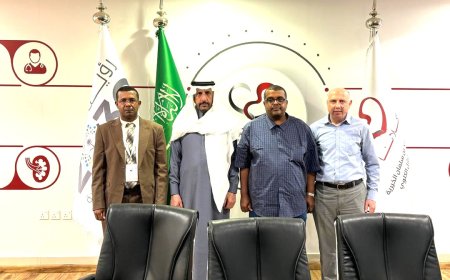 مدير مراكز فاطمة بابطين الطبية بحضرموت الوادي والصحراء ومدير الشراكات والعلاقات الخارجية بمؤسسة صلة للتنمية يزوران جمعية كلانا بالرياض