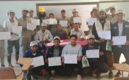 اختتام مشروع التلمذة المهنية في مديرية لودر بدعم من الصندوق الاجتماعي للتنمية