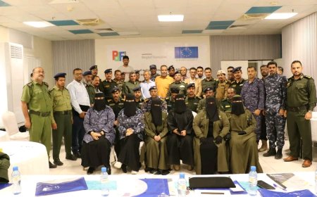 كلية الشرطة حضرموت تشارك في الدورة التدريبية الثانية لمفاهيم السلامة المجتمعية والمهارات القانونية لمنتسبي الشرطة