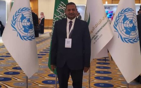 رئيس لجنة الرقابة والتدقيق بوقف أويس القرني الدكتور "باجهام" يشارك في فعاليات منتدى الرياض الدولي الإنساني