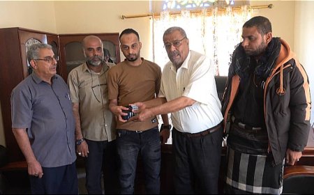 لجنة الاستلام والتسليم في صندوق النظافة والتحسين بأبين تنجز مهمتها في أجواء إيجابية وودية