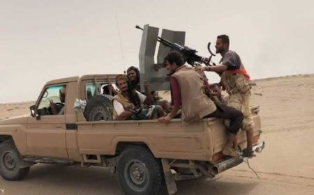 عصابة إخوانية تنهب طقم للمقاومة الوطنية في التربة