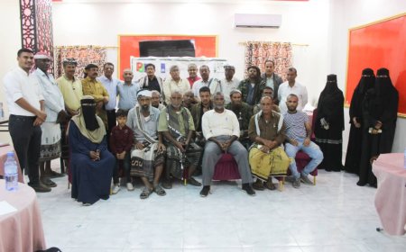مؤسسة شباب أبين تختتم دورة تدريبية في مجال بناء السلام المجتمعي المتعلق بالموارد المائية