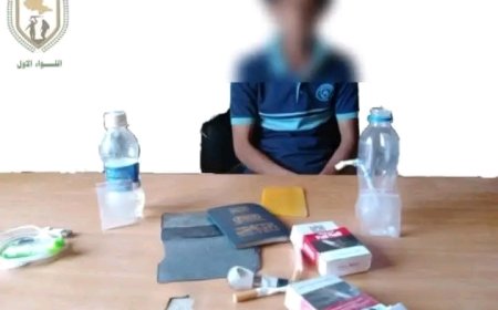 قوات اللواء الأول دفاع شبوة تلقي القبض على مروّجي مخدرات في مدينة نصاب