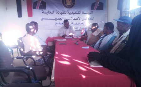 تنفيذية انتقالي بروم ميفع تعقد اجتماعها الدوري وتشدد على تحسين الوضع الخدمي والمعيشي للمواطن