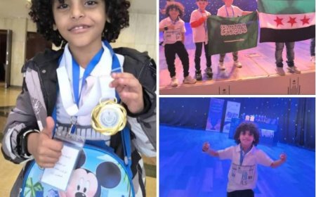 طفل من عدن يحصل على المركز الأول في بطولة الحساب الذهني الدولية التي أقيمت بالمملكة العربية السعودية