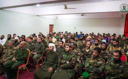 اختتام الدورة التدريبية التخصصية لمنتسبي قوات الحزام الأمني بكلية المجتمع