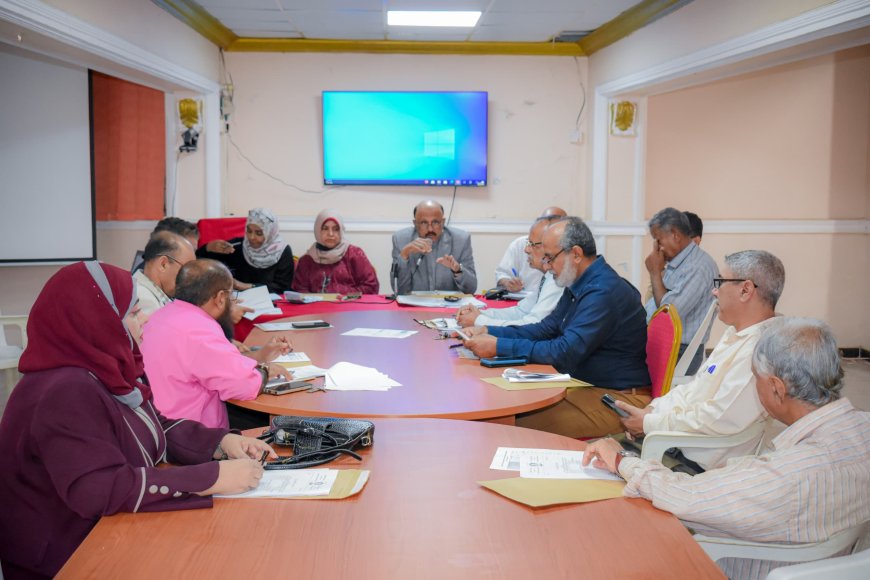 برئاسة الدكتور التميمي.. مجلس كلية الطب بجامعة عدن يعقد اجتماعه الدوري لشهري يناير وفبراير