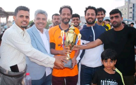 القادسية بطلاً لدوري الفقيدين الأعسم الكروية بخورمكسر