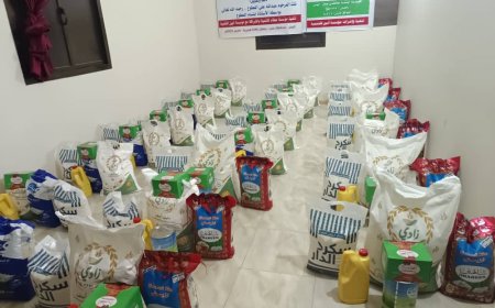 مؤسسة أبين للتنمية تنفذ مشروع السلل الغذائية الرمضانية في عدن وأبين لعام 1446هـ.