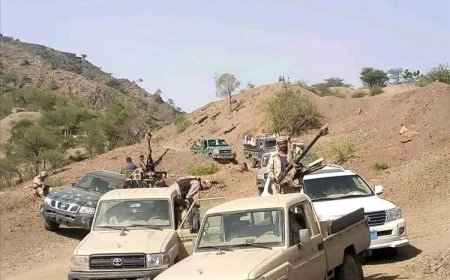 قيادة وأفراد اللواء الرابع حزم يرفعون مطالبهم بصرف مستحقاتهم المتوقفة منذ شهرين