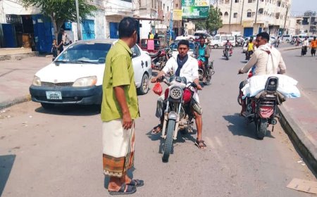 انتقالي زنجبار يرصد المخالفات القانونية في تنظيم حركة السير بالمديرية