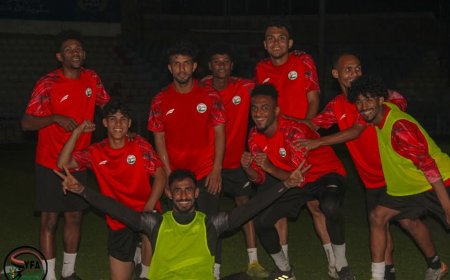 المنتخب الوطني الاول يجري أول حصة تدريب رمضانية بقيادة مساعد المدرب عاشور