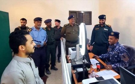 مدير أمن وادي حضرموت يطلع على سير العمل في شرطة تريم والأحوال المدنية ويشدد على تعزيز الجاهزية الأمنية