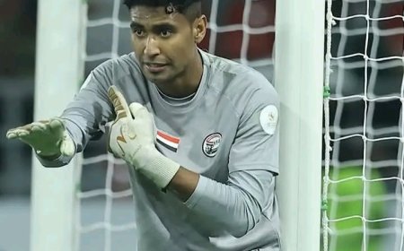 انضمام النجم محمد امان إلى معسكر المنتخب الداخلي بمحافظة تعز