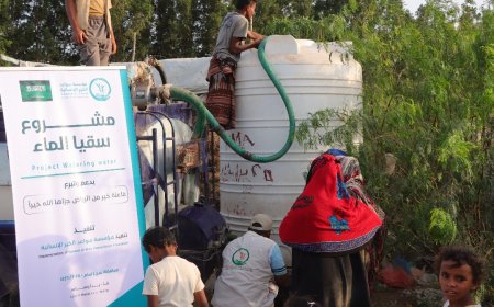 بتمويل سعودي.. مؤسسة سواعد الخير الإنسانية تنفذ مشروع سقيا الماء في رمضان
