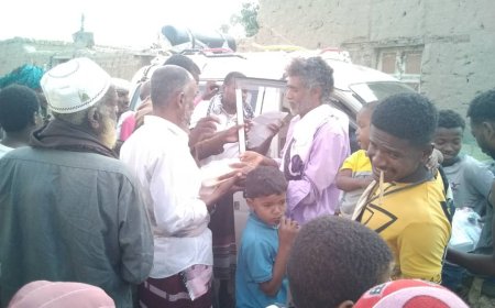 جمعية الأيادي الرحيمة التنموية النش توزع مشروع وجبة إفطار صائم