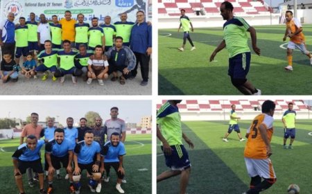 فريق البريد وعبر البحار يحققان انتصارات كبيرة في دوري الخماسي بعدن