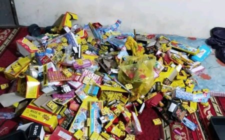 قوات حزام عدن تنفذ حملة لمنع بيع الألعاب النارية في المعلا والتواهي