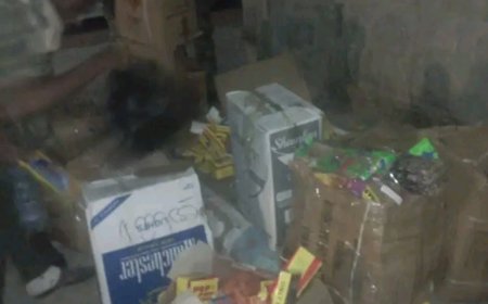 أمن عدن: يصادر كميات كبيرة من الألعاب النارية من أسواق العاصمة