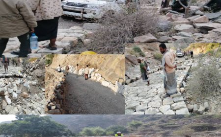 الأشغال العامة يتفقد مشاريع تنموية في وادي إقيان بزريقة الشام ويعتمد معالجات هندسية جديدة