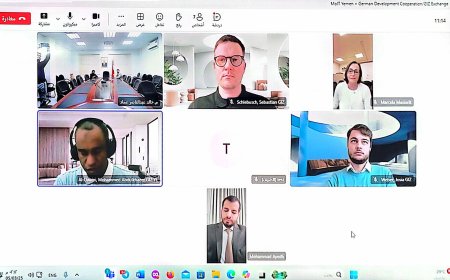 وزارة الصناعة والتجارة تبحث مع منظمة GIZ الألمانية سبل التنسيق والتعاون المشترك