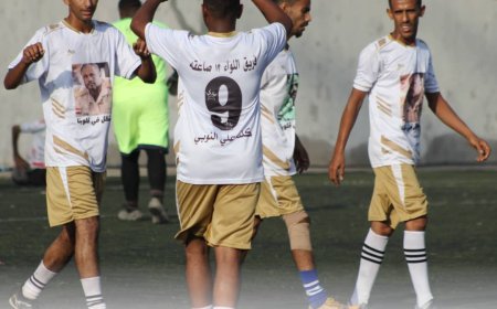 اللواء 13 صاعقة يكتسح اللواء الأول حزم بسداسية ويتأهل إلى الدور الثاني في بطولة القوات المسلحة والأمن الجنوبي لكرة القدم