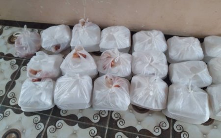 جمعية السيد قاسم توزع إفطار الصائم على الأسر المحتاجه