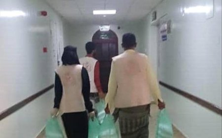 مؤسسة المحروسة تواصل رسالتها الإنسانية بتقديم وجبات إفطار الصائم لنزلاء مستشفى ابن خلدون في رمضان