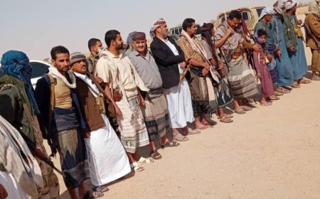 نائب رئيس حلف قبائل شبوة يتدخل في حل قضية حادث سير لمواطن من قبل طقم عسكري لأحد ألوية العمالقة