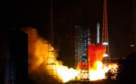 الصين تطلق قمراً صناعياً تجريبياً لتكنولوجيا الاتصالات