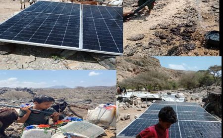 مياه قرية ضاة… من عناء المشقة إلى نعمة تتدفق بفضل الله!