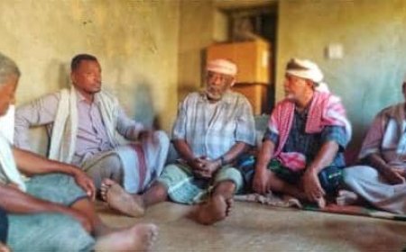 رئيس حضرموت الجامع ببروم ميفع والقيادات التنفيذية في زيارة الشخصيات الاجتماعية