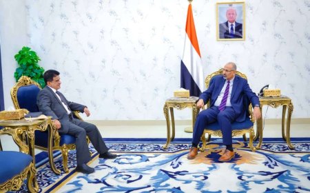 الرئيس الزُبيدي يطلع على تحديات القطاع النفطي وجهود تغطية السوق المحلية