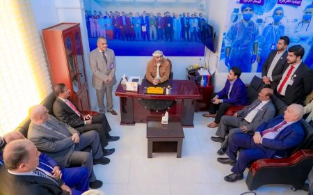 نائب رئيس مجلس القيادة الرئاسي يشيد بالخدمات الطبية والعلاجية المقدمة في هيئة مستشفى شبوة