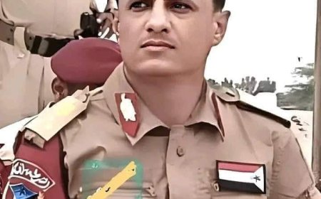 قائد لواء الشرطة العسكرية الجنوبية البكري يُعزّي في وفاة المناضل الإكتوبري هيثم جابر عبدالله الهميشي