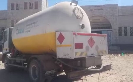 قوات الطوارئ بالضالع تنفذ حملة رقابية على محطات الغاز